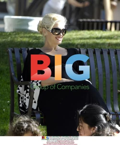 Gwen Stefani with son at LA park