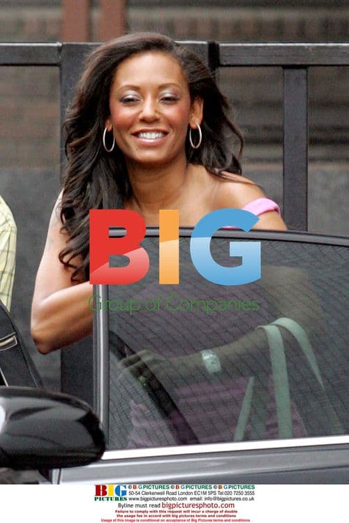 Mel B at GMTV Studios