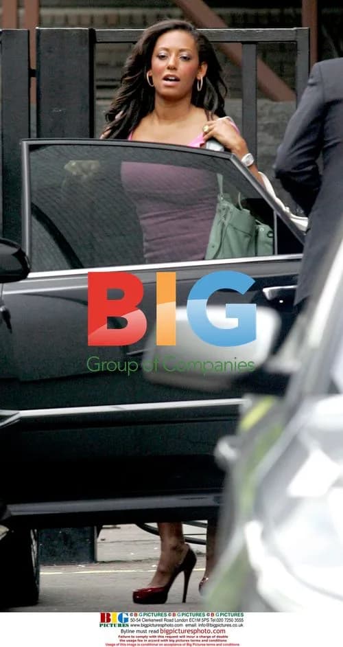 Mel B at GMTV Studios, London