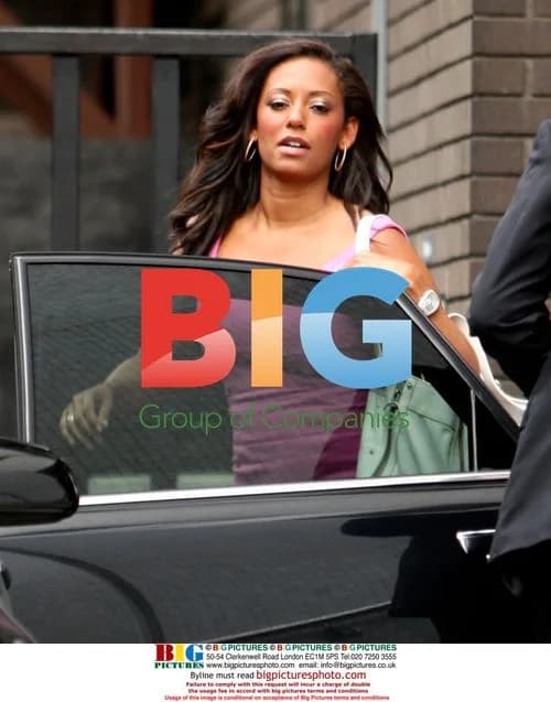 Mel B at GMTV Studios