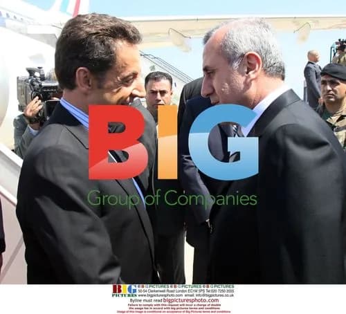 Sarkozy Meets Suleiman in Beirut