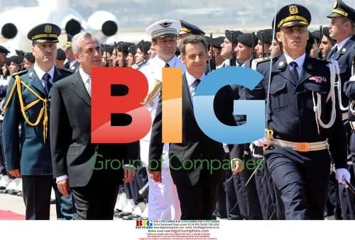Sarkozy Meets Lebanon's President Suleiman