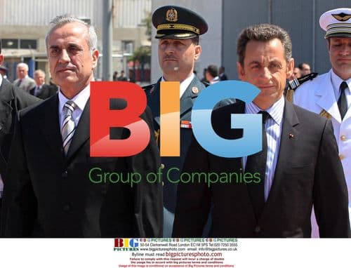 Sarkozy Meets Lebanese President Suleiman