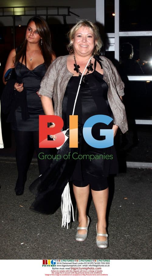 Tina Malone at Manchester United charity event