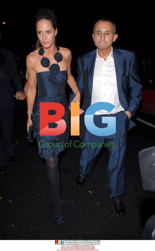 Trinny Woodall and husband at Annabel's Club