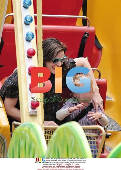 Liv Tyler with son Milo at Santa Monica Pier