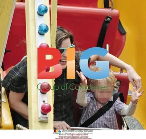 Liv Tyler and son Milo at Santa Monica Pier