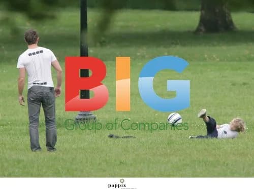 Jude Law plays football with son Rudy in London