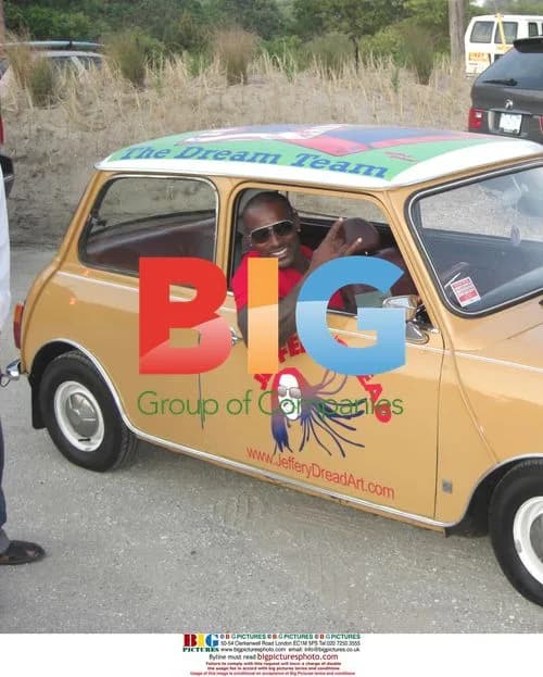 Tyson Beckford Drives Eco-friendly "Obamobile" Mini Car