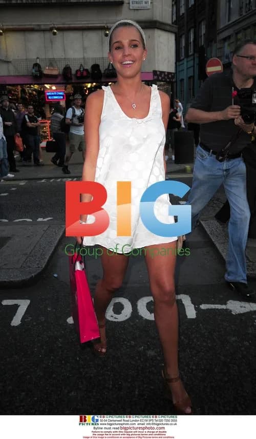 Danielle Lloyd at Ann Summers Relaunch