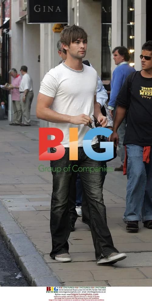 Chace Crawford shopping and relaxing in London