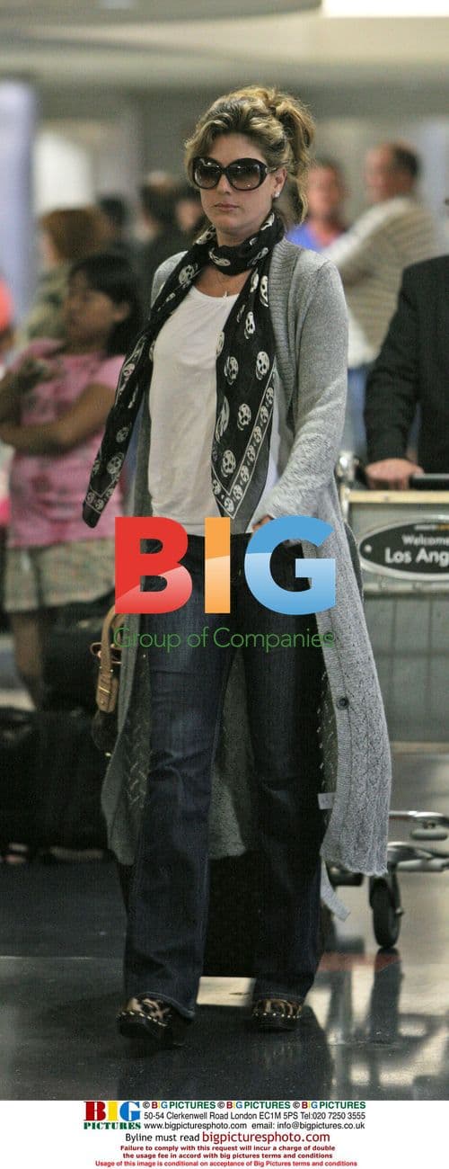 Daisy Fuentes at LAX