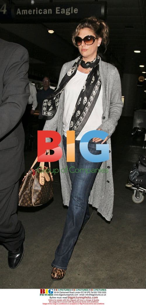 Daisy Fuentes at LAX
