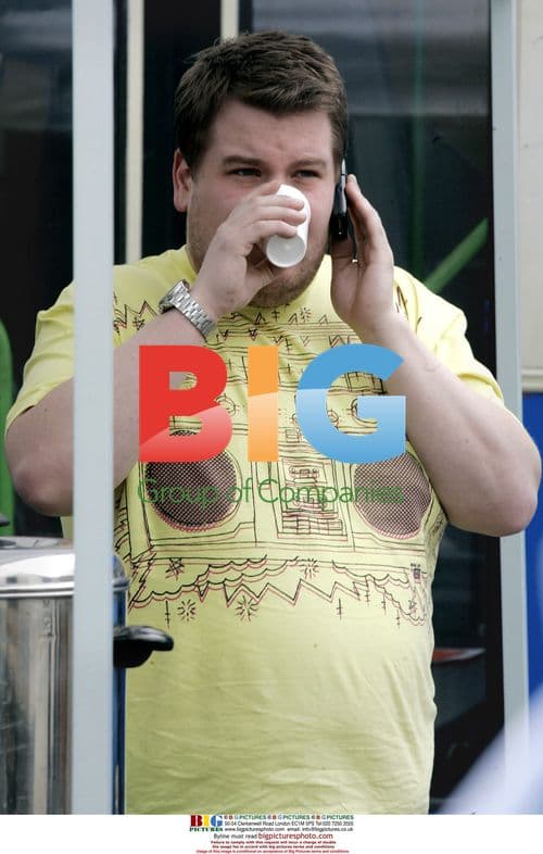 James Corden on 'Lesbian Vampire Killers' set