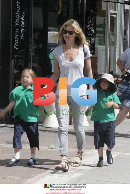 Kate Moss out shopping in London