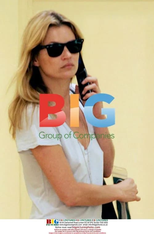 Kate Moss shops in London