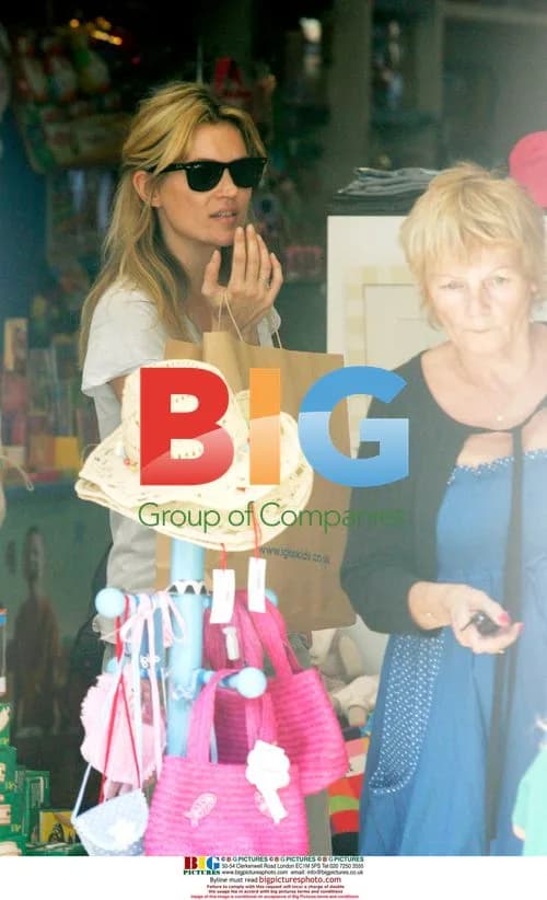 Kate Moss out shopping in London