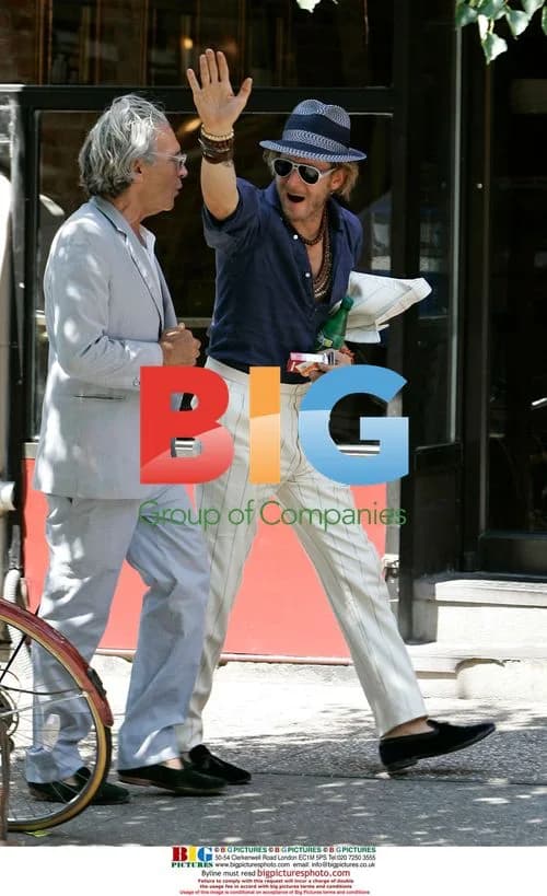 Lapo Elkann Lunch and Shopping in NYC