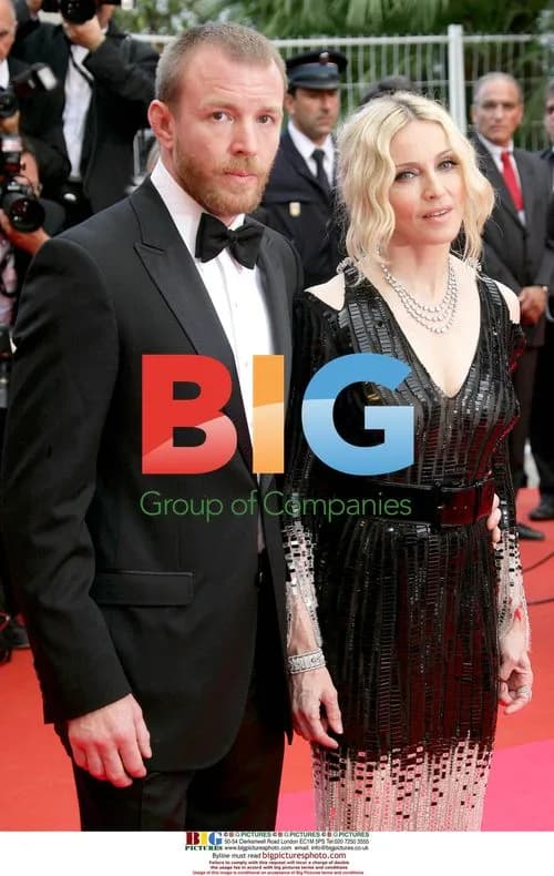 Madonna and Guy Ritchie at Cannes