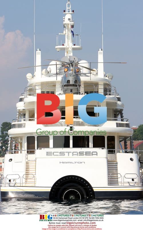 Roman Abramovich's yacht Ecstasea in Rovinj, Croatia