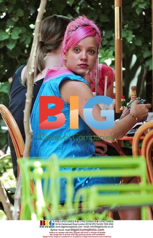 Lily Allen steps out in Hollywood