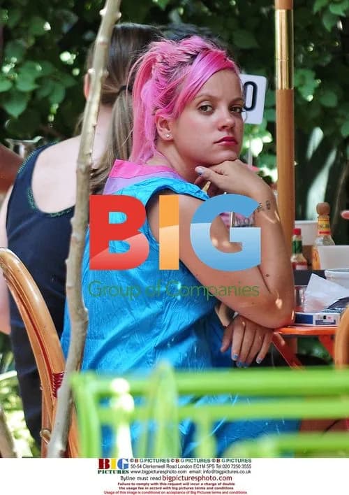 Lily Allen takes lunch break in Hollywood