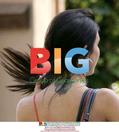 Audrina Patridge arrives home with security