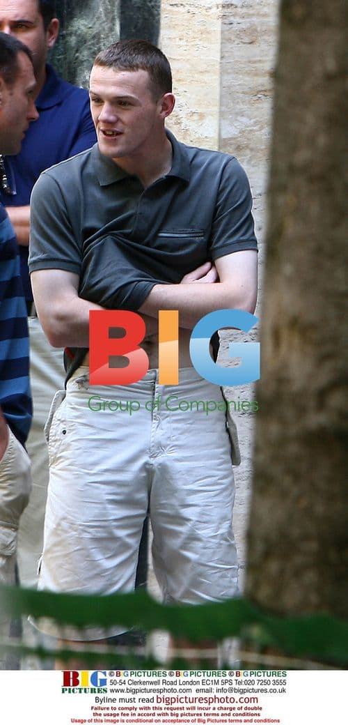 Wayne Rooney's family before wedding