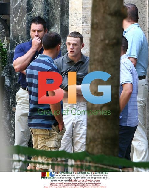 Rooney family ahead of wedding in Italy