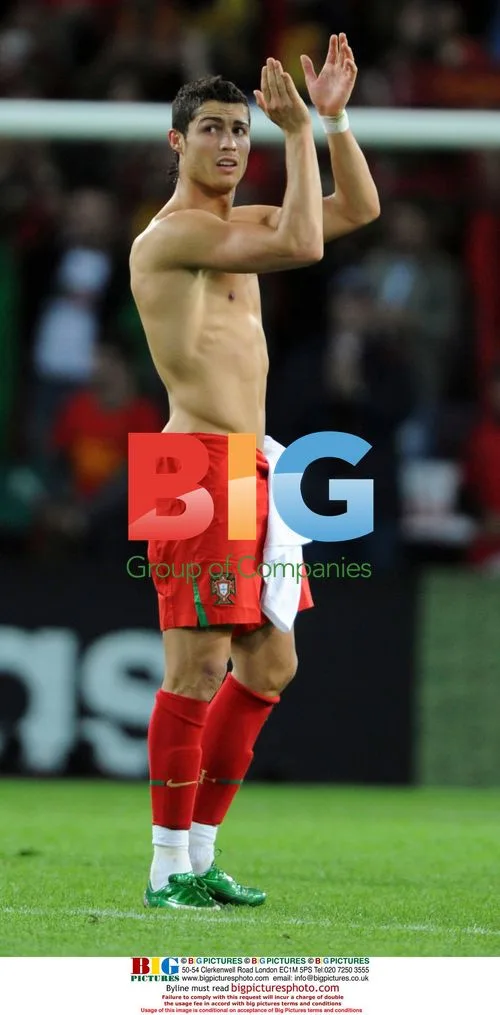 Cristiano Ronaldo applauds fans after Portugal win