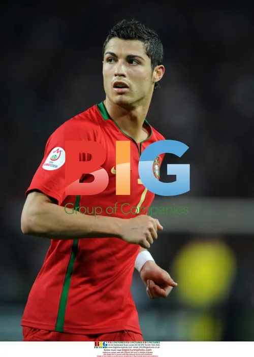 Cristiano Ronaldo at Euro 2008 match