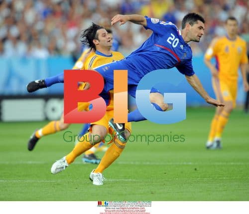 France vs Romania at Euro 2008