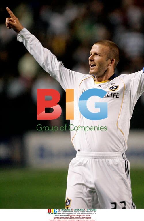 David Beckham scores 3rd goal for LA Galaxy