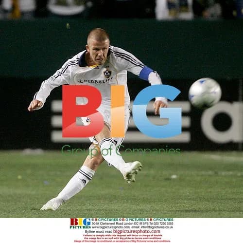 David Beckham scores 3rd goal for LA Galaxy