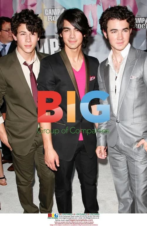 Jonas Brothers at 'Camp Rock' Premiere