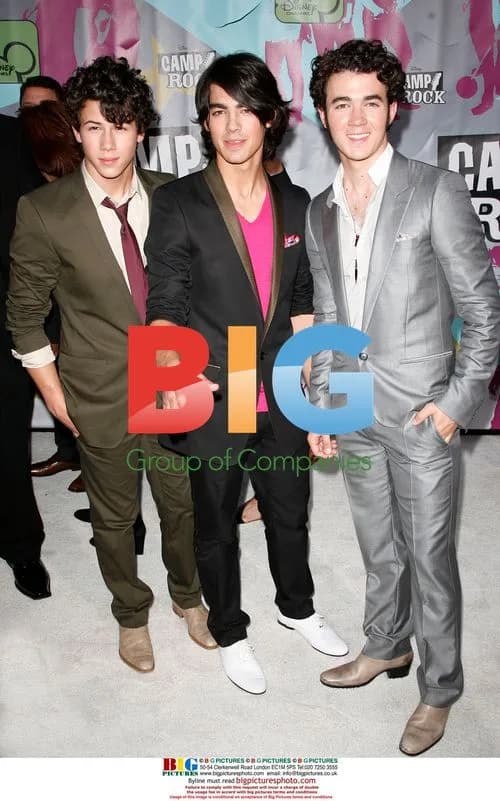 Jonas Brothers at 'Camp Rock' Premiere