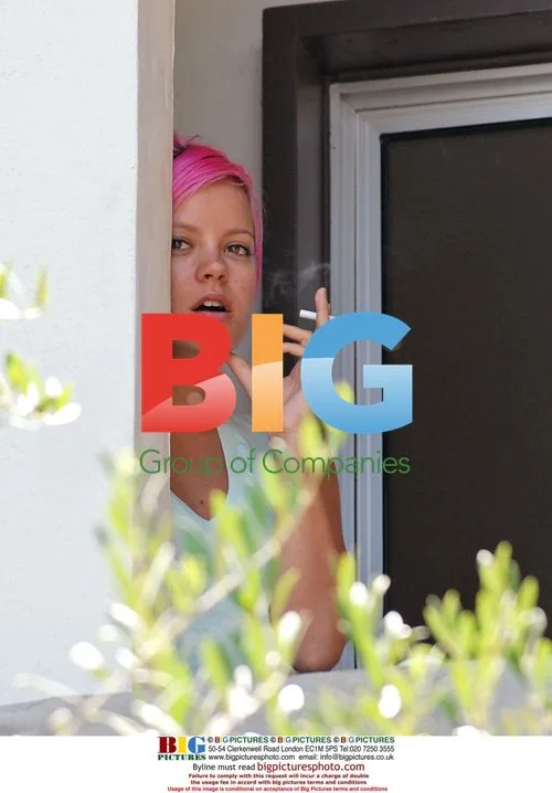 Lily Allen shopping after studio session