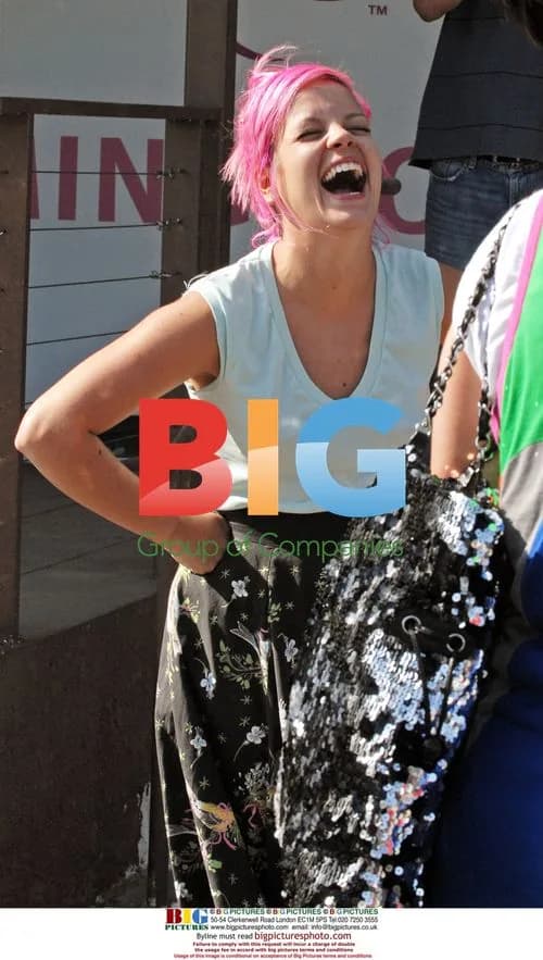 Lily Allen Goes Shoe Shopping on Melrose Ave