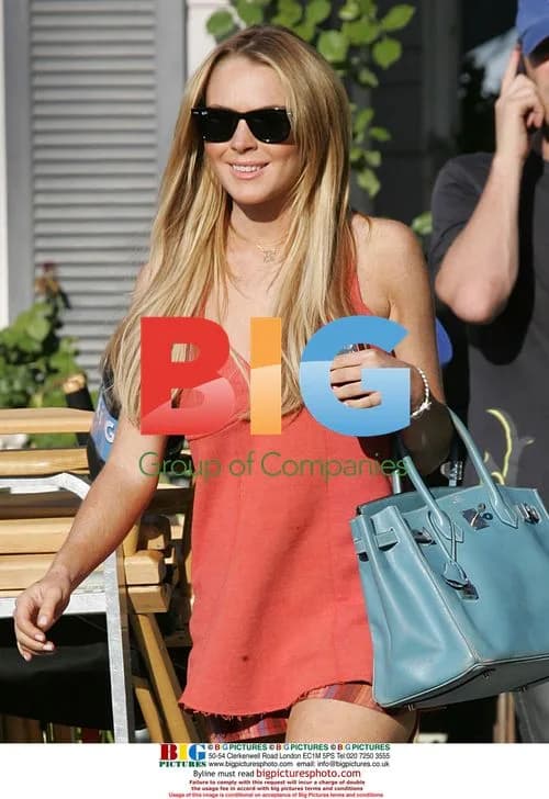 Lindsay Lohan Leaves 'Labor Pains' Set