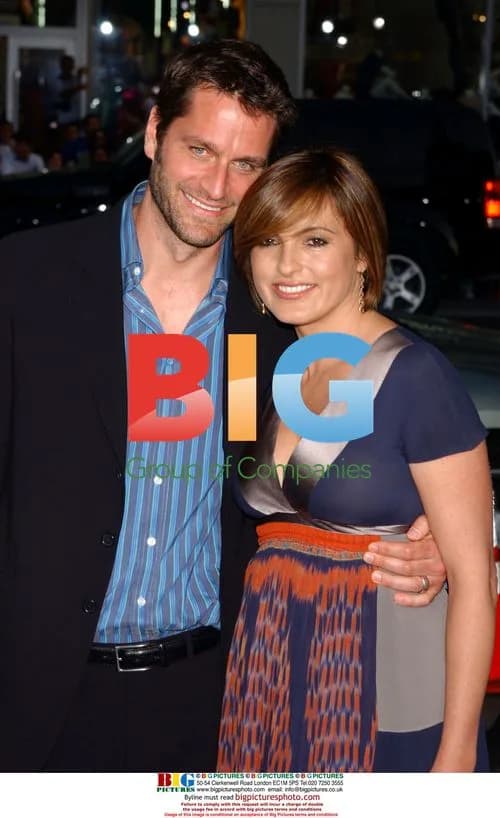 Mariska Hargitay & husband at 'The Love Guru' premiere