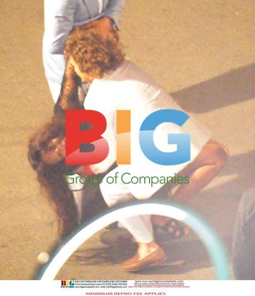 Naomi Campbell and boyfriend in Capri