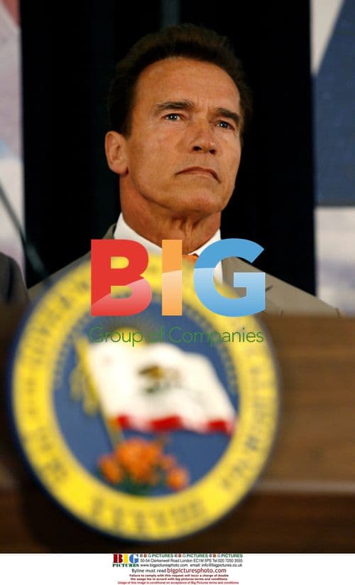 Schwarzenegger and Bachelet at UC Davis