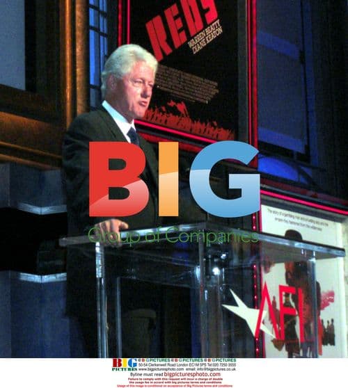 Bill Clinton at AFI Lifetime Achievement Award for Warren Beatty