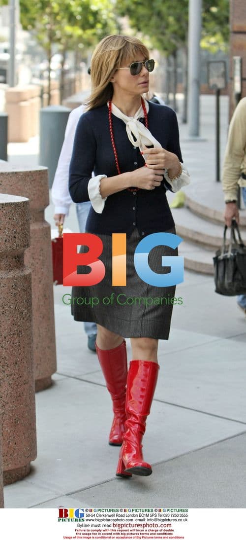 Sandra Bullock filming 'All About Steve'