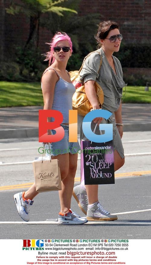 Lily Allen Goes Shopping in Glendale