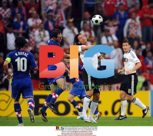 Croatia vs Germany at Euro 2008 in Austria