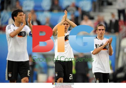 Dejected German Football Players After Euro 2008 Loss