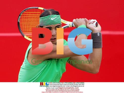 Rafael Nadal at the Artois Championships 2008