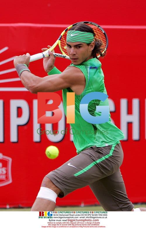 Rafael Nadal at Artois Championships 2008