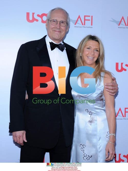Chevy Chase and wife Jayni